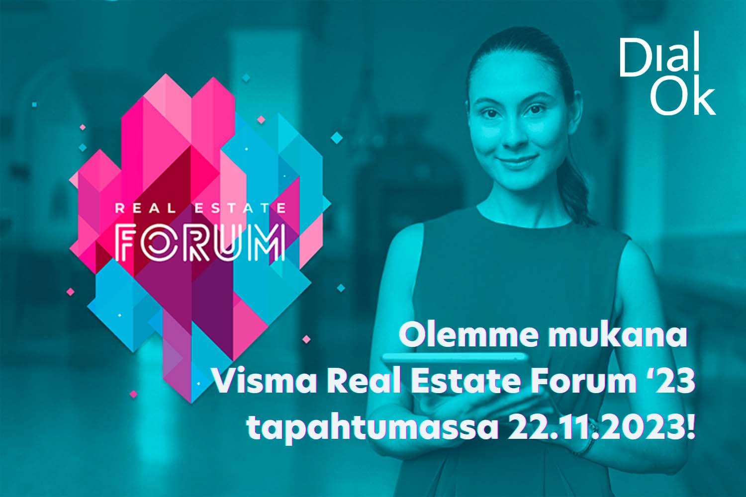 Visma Real Estate Forum ja DialOk yhteistyö